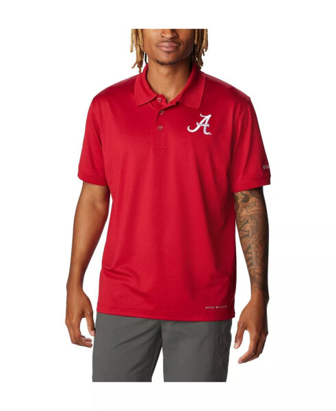 Erkaklar uchun Crimson Alabama Crimson Tide PFG Tamiami Omni-Shield Polo ko'ylagi Crimson - 2