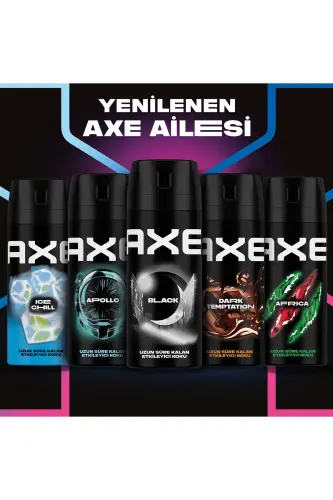 Erkaklar uchun Deodorant & Bodyspray Black 48 soat ta'sirli hidli tana spreyi 150 ml X3 dona - 9