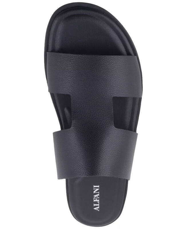 Erkaklar uchun Edgarr Slide Sandallar, faqat Modazone'da — Qora - 4