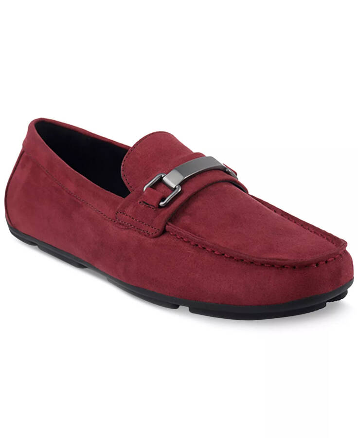 Erkaklar uchun Egan haydash loaferlari, Modazone Red uchun yaratilgan - 1