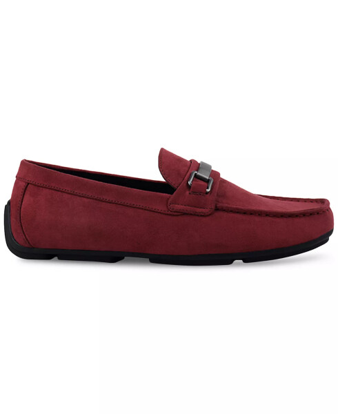 Erkaklar uchun Egan haydash loaferlari, Modazone Red uchun yaratilgan - 2