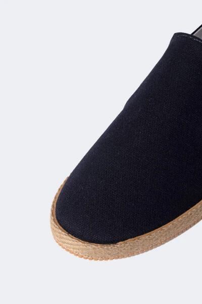 Erkaklar uchun Espadril Kenaf Poyafzallari Ko'k Rang - 5