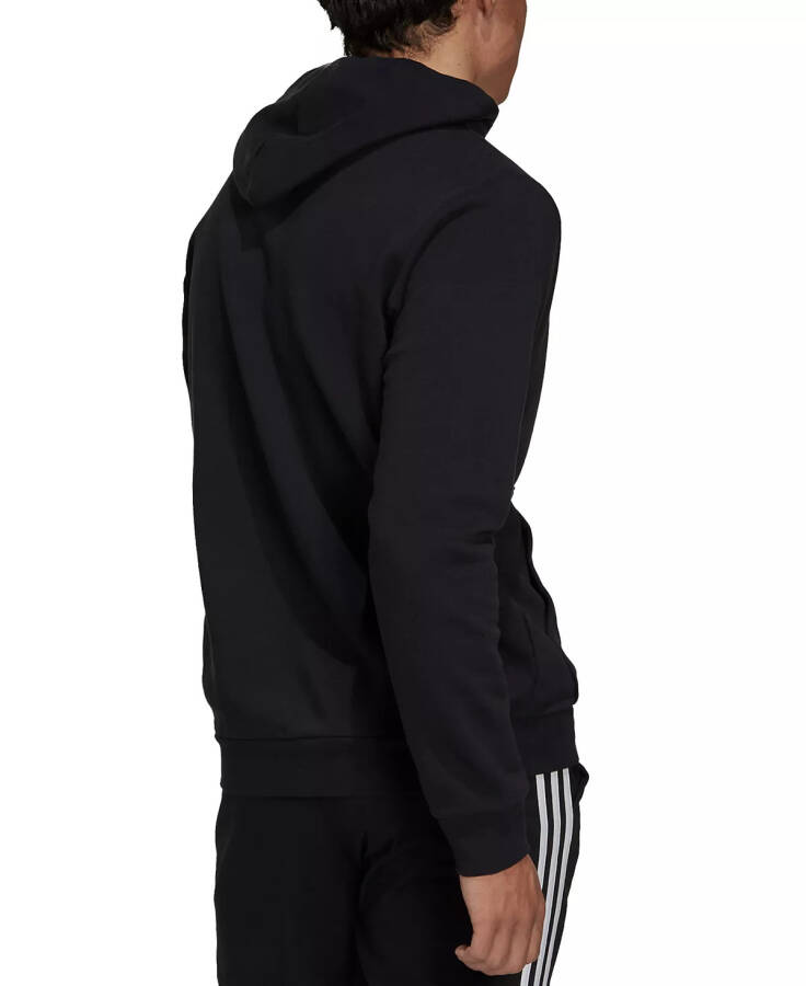 Erkaklar uchun Feel Cozy Essentials Fleece Pullover Hoodie O'rta kulrang melanj - 6