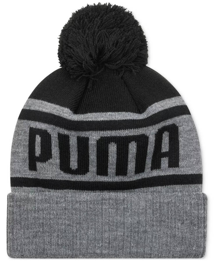 Erkaklar uchun Frost Pom-Pom Beanie Quyuq kulrang - 2