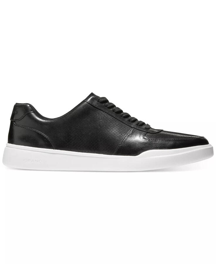 Erkaklar uchun Grand Crosscourt Modern Perf Sneaker Black / White btm - 5