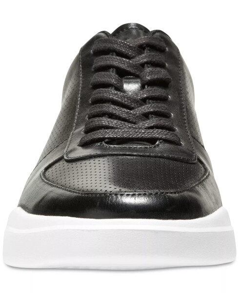 Erkaklar uchun Grand Crosscourt Modern Perf Sneaker Black / White btm - 7