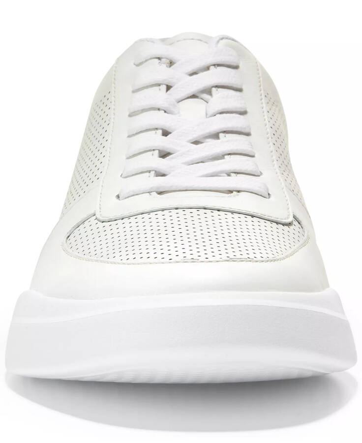 Erkaklar uchun Grand Crosscourt Modern Perf Sneaker Optic White, Peacoat - 4