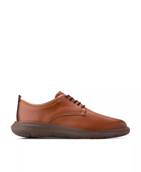 Erkaklar uchun Grand Remix lace-up Oxford British Tan - 2