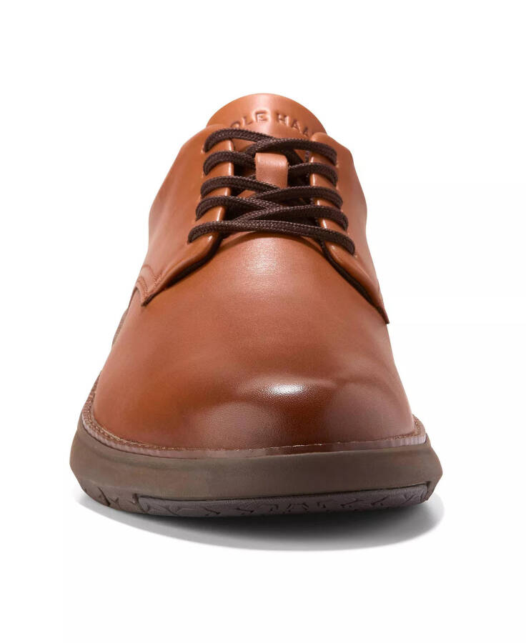 Erkaklar uchun Grand Remix lace-up Oxford British Tan - 4