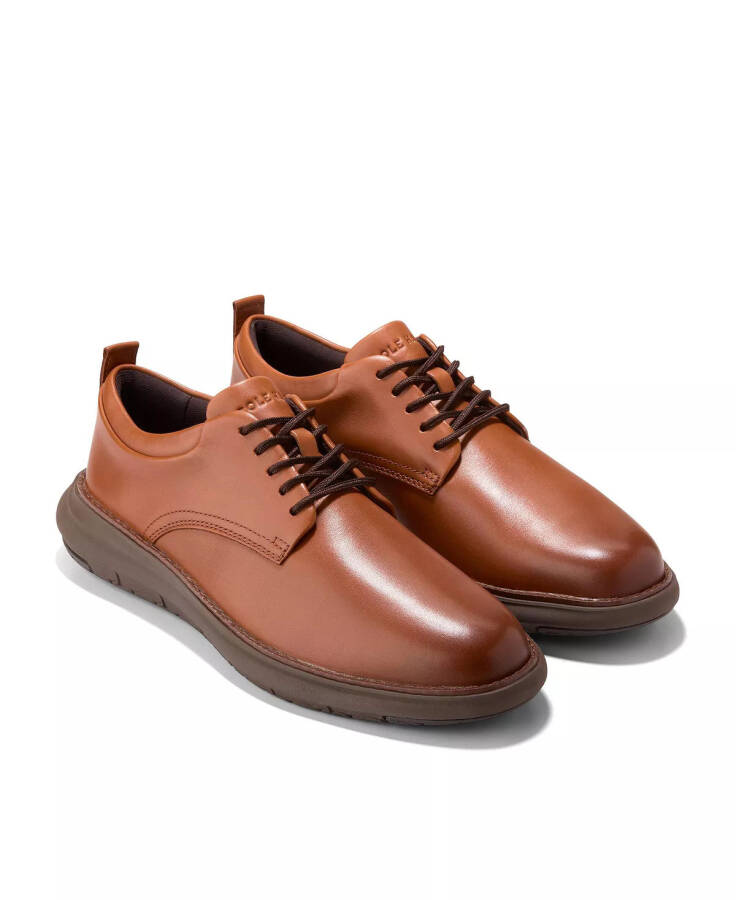 Erkaklar uchun Grand Remix lace-up Oxford British Tan - 9