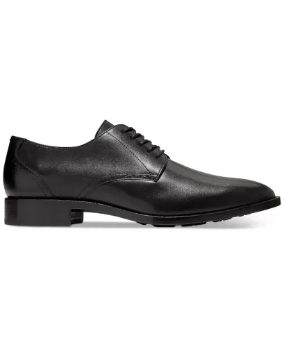 Erkaklar uchun Hawthorne Plain Oxford poyafzali kiyim-qora - COLE HAAN (1)