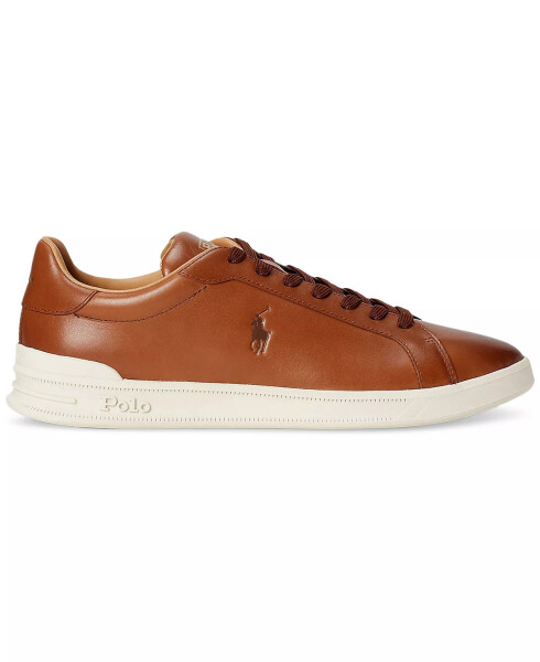 Erkaklar uchun Heritage Court II Charmli teridan ishlangan krossovka Polo Pale Russet - 2