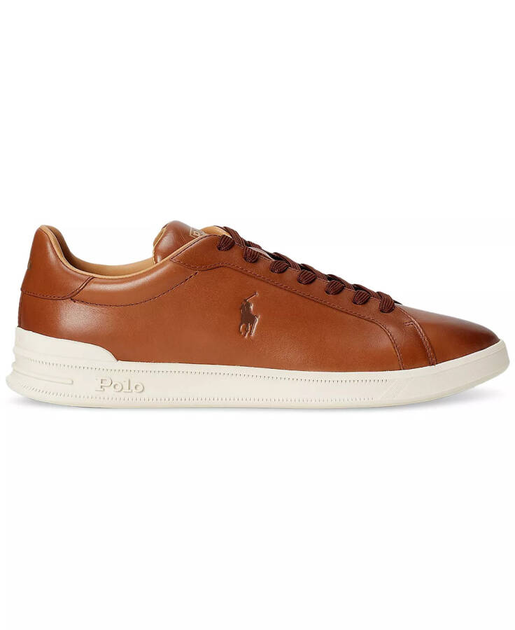 Erkaklar uchun Heritage Court II Charmli teridan ishlangan krossovka Polo Pale Russet - 2