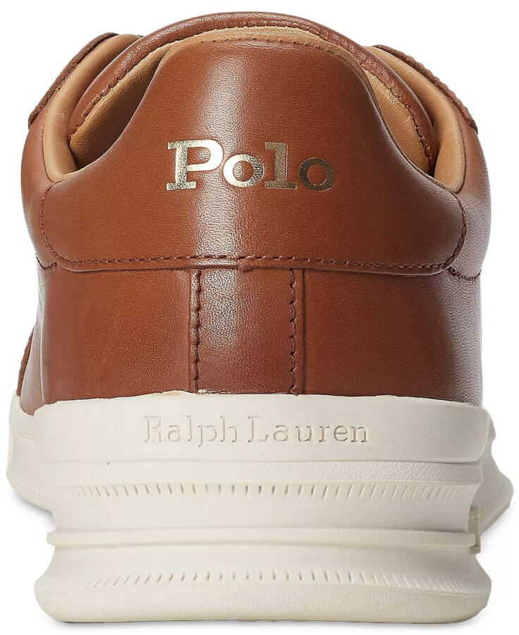 Erkaklar uchun Heritage Court II Charmli teridan ishlangan krossovka Polo Pale Russet - 3