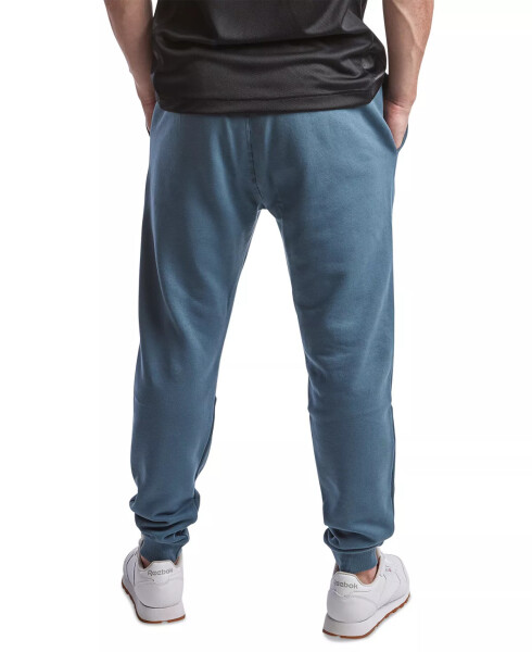 Erkaklar uchun Identity Classic Fleece Drawstring-Waist Logo Jogger Shimlari Hoops Blue - 6