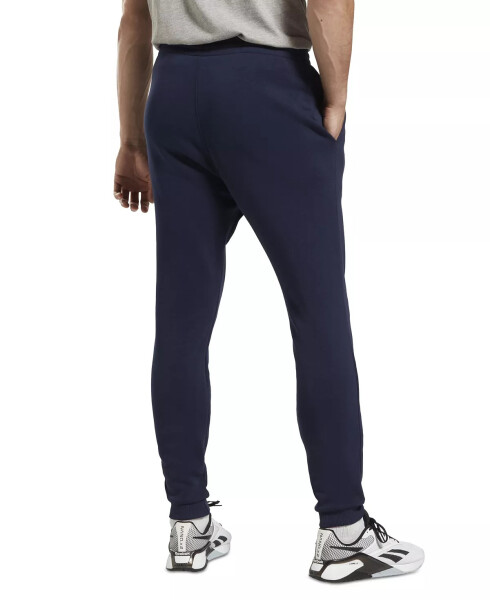 Erkaklar uchun Identity Klassik Fit Fleece Joggers Vektör Navy - 6