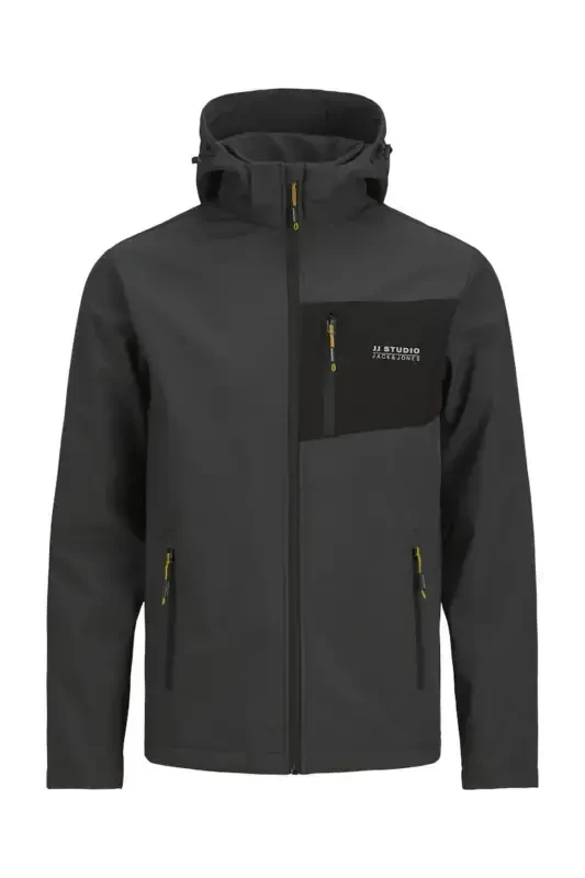 Erkaklar uchun JJTAYLOR SOFTSHELL Ko'ylagi - Antrasit - 1