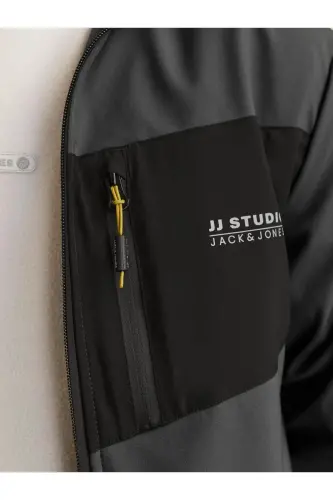 Erkaklar uchun JJTAYLOR SOFTSHELL Ko'ylagi - Antrasit - 4