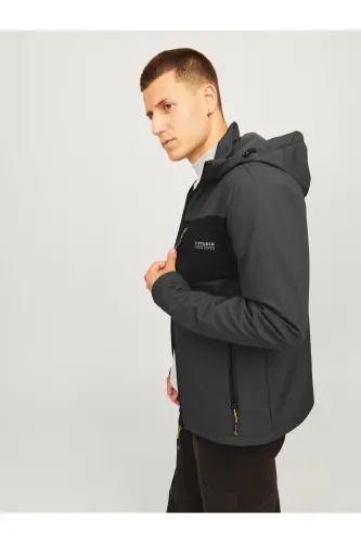 Erkaklar uchun JJTAYLOR SOFTSHELL Ko'ylagi - Antrasit - 7