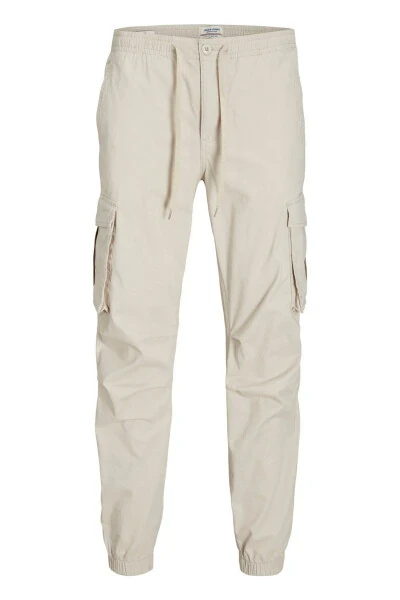 Erkaklar uchun Kane Noah manjetli yuk shim cho'ntakli shim - 3