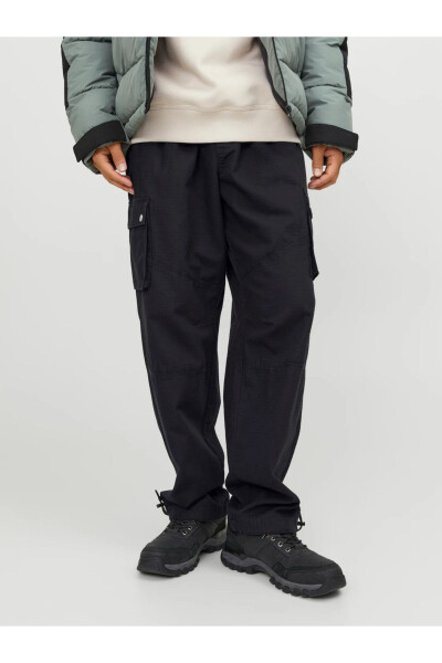 Erkaklar uchun kargo shimlari JCODIGITAL CAMO WOVEN PANT 12247355 - JACK & JONES