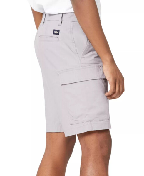 Erkaklar uchun katta va baland to'g'ri kesilgan Smart 360 Tech™ Stretch 9” Cargo Shorts Foil - 3