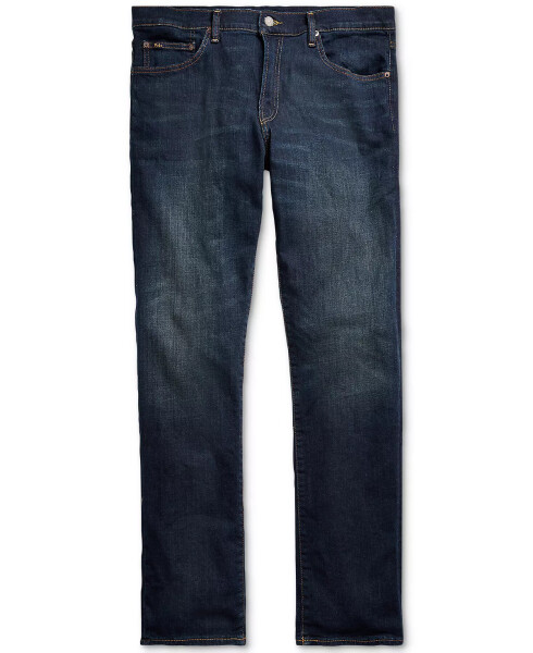 Erkaklar uchun katta va keng Hampton Relaxed Straight Jeans ko'k - 7