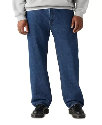 Erkaklar uchun katta va uzun 501® Original Fit Stretch jinsi-qoratosh terish - 3