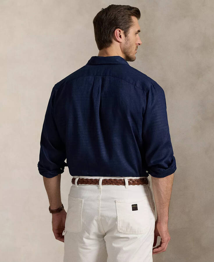 Men's Big & Tall Linen Shirt - 2
