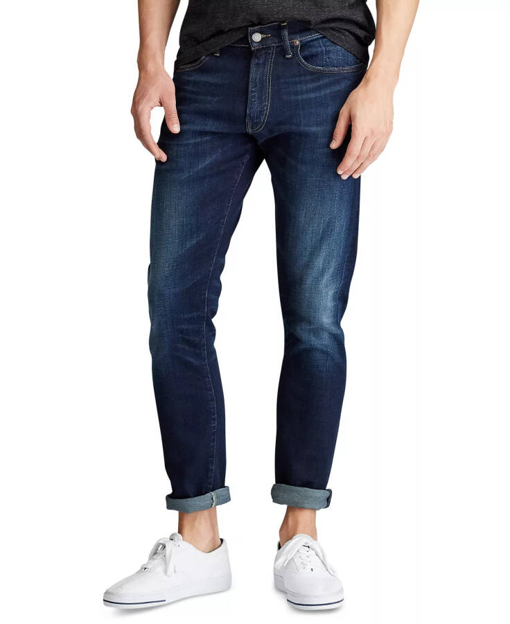 Erkaklar uchun katta va uzun Prospect Straight Stretch Jeans Murphy Stretch Dark - 1