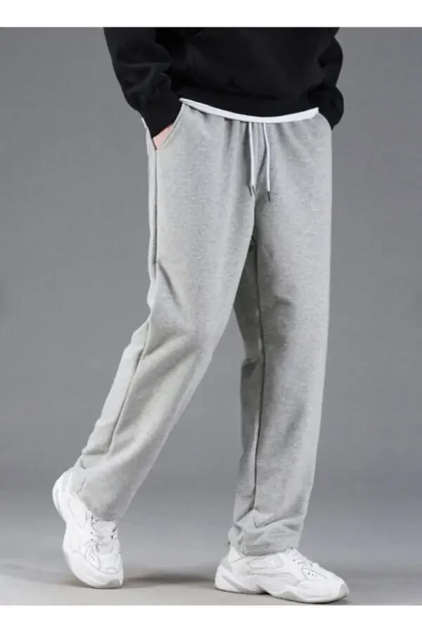 Erkaklar uchun keng shimli sport shim - 3