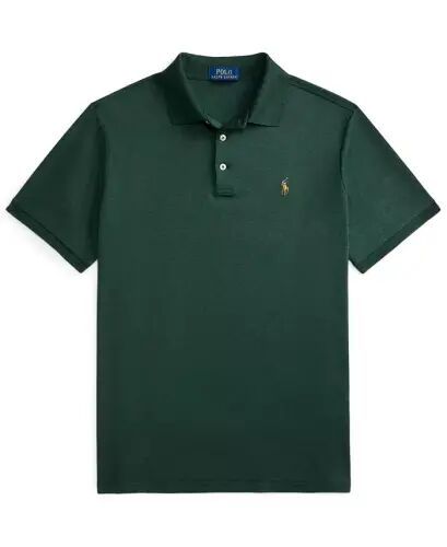 Erkaklar uchun klassik bichimdagi yumshoq paxtadan polo ko'ylak - Scotch Pine Heather - 5