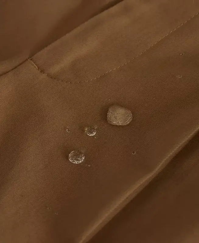 Erkaklar uchun klassik kesimli, burmali, dazmollashni talab qilmaydigan, dog'lardan himoya qiluvchi shim – Qorong'u ko'k blazer - 4