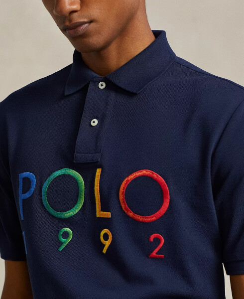 Erkaklar uchun klassik polo 1992 Mesh Polo futbolkasi Cruise Navy - 3