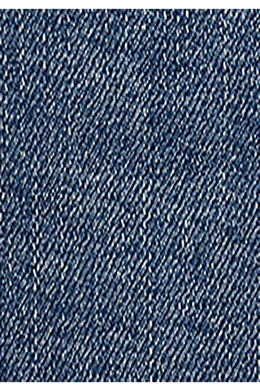 Erkaklar uchun ko'k rangli, tor kesilgan, past bel, tor oyoqli jinsi shim. - 7