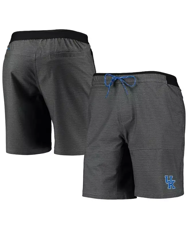 Erkaklar uchun kulrang Kentucky Wildcats Twisted Creek Omni-Shield shortilari - 1
