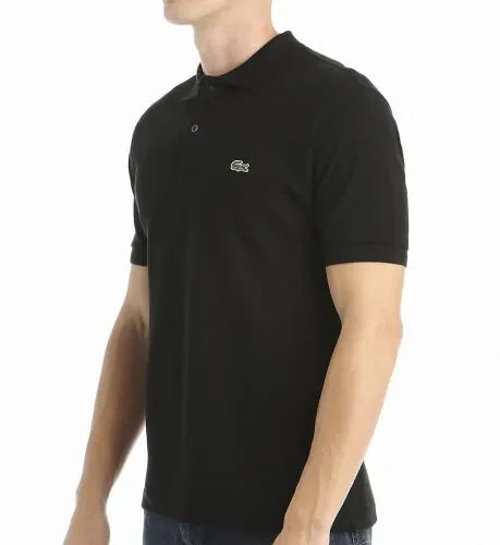 Men's Lacoste Black Classic Fit Polo - M- - Modazone