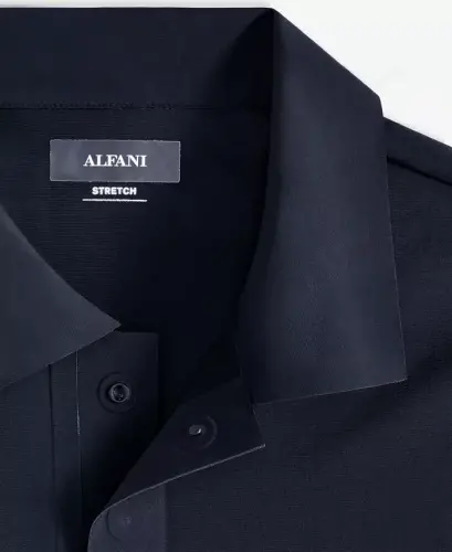 Men's Laser Cut Short Sleeve Performance Polo Shirt, Exclusively at Modazone - 5