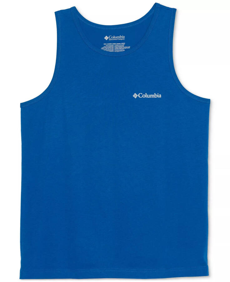 Erkaklar uchun Logo Grafik Tank Top Vivid Blue - 2