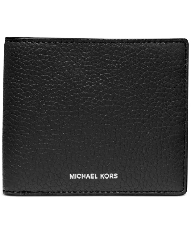 Erkaklar uchun Mason teri pulxonasi-qora - MICHAEL KORS