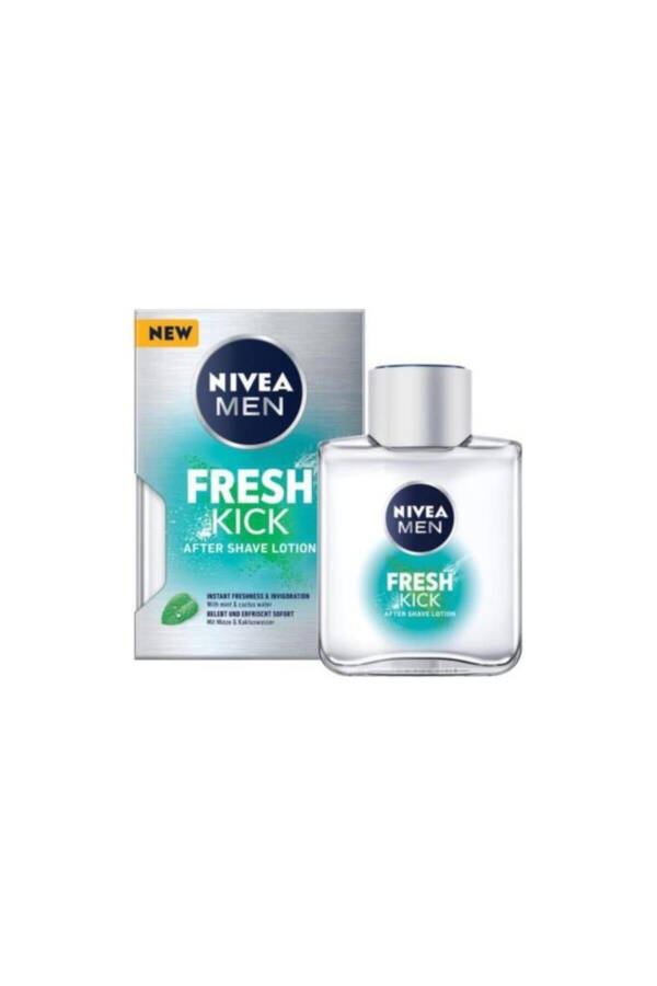 Erkaklar uchun Men Cool Kick Fresh Soqol Keyin Losoni 100ml, Salqin Yangilash - 2