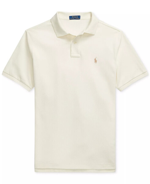 Erkaklar uchun Mesh Polo ParcModazoneent Cream/c8634 - 5