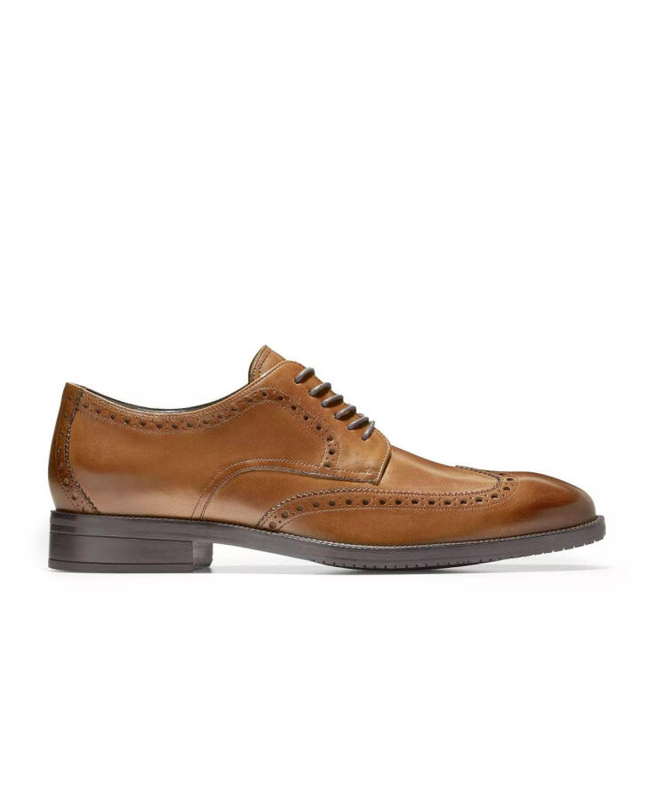 Erkaklar uchun Modern Essentials qanotli Oxford poyafzallari British Tan - 2