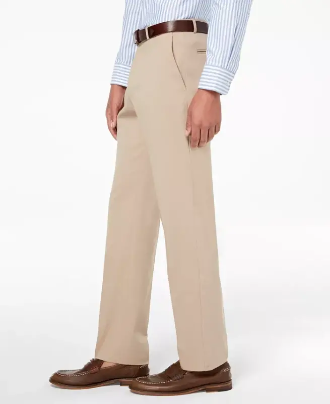 Erkaklar uchun Modern-Fit TH Flex Stretch Solid Performance Shimlari — Qo'ng'ir - 2