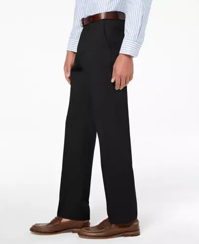 Erkaklar uchun Modern-Fit TH Flex Stretch Solid Performance Shimlari — Qora - TOMMY HILFIGER (1)
