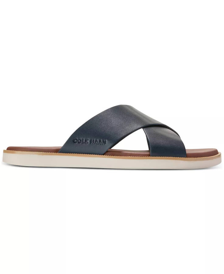 Erkaklar uchun Nantucket Cross Strap Slip-On Slide Sandallari - 2