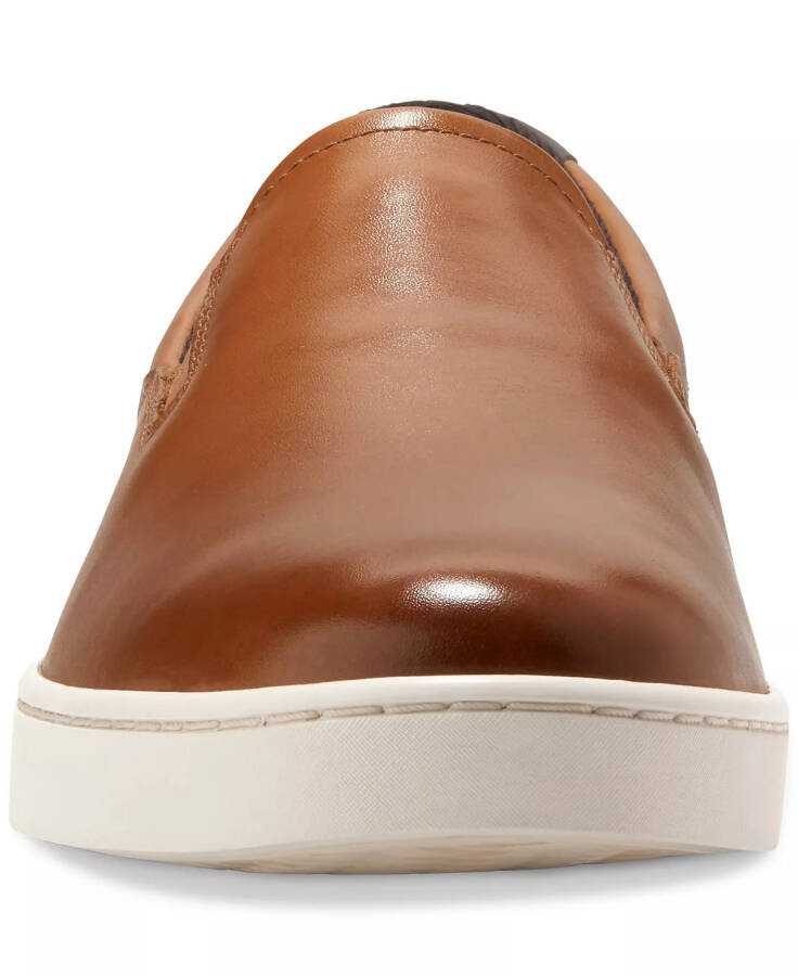 Erkaklar uchun Nantucket Slip-On Deck poyafzallari Ch British Tan/ivory - 4