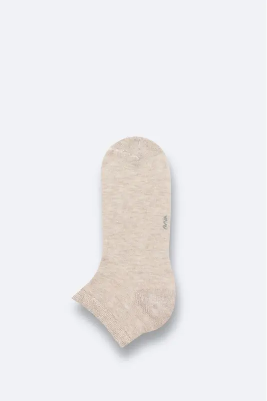 Erkaklar uchun och bej rangli bambuk kalta paypoq B008556 - Och bej - 1