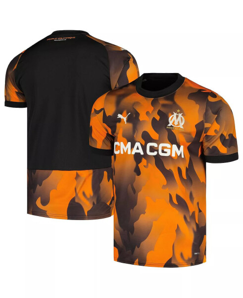 Erkaklar uchun Orange Olympique Marseille 2023/24 Uchinchi Replica Formasi Orange - 1