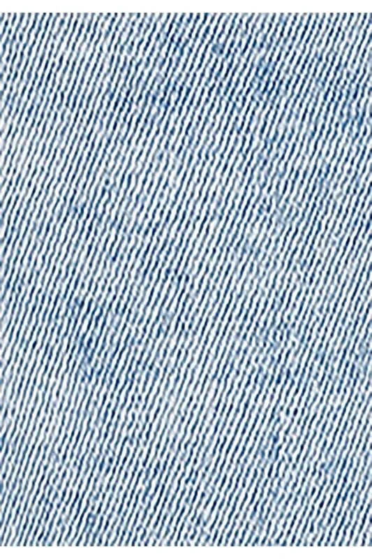 Erkaklar uchun past bel, to'g'ri oyoqli, ko'k jinsi shimlar. - 7